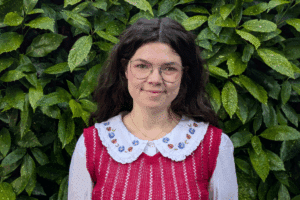 A headshot of Charlotte Husnjak.