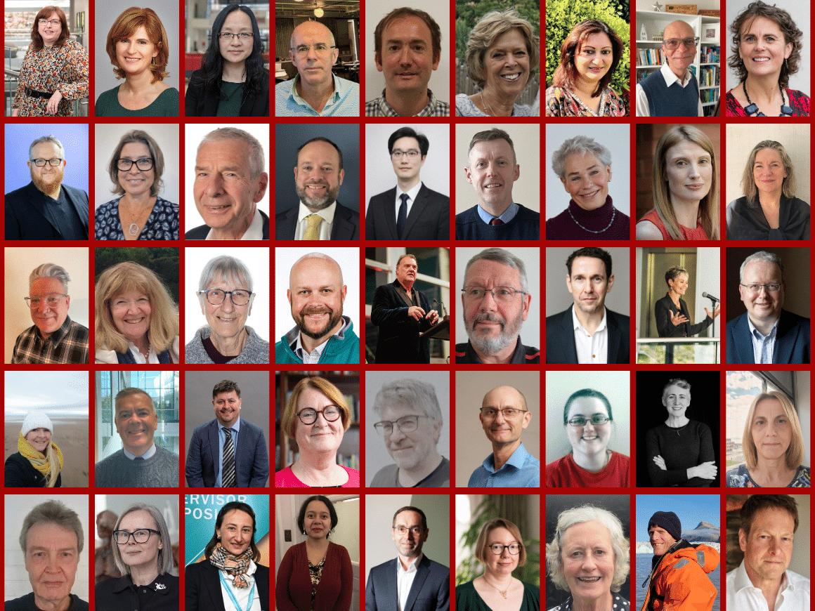 Montage of all the Learned Society of Wales new Fellows 2026