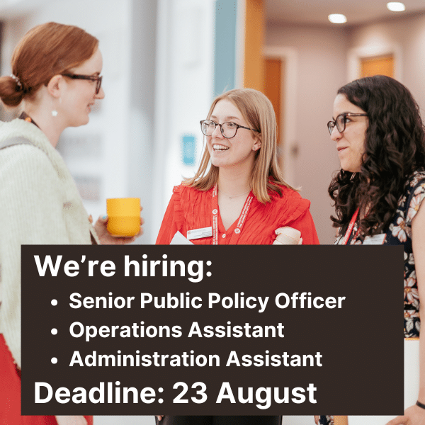 Graphic: we're hiring