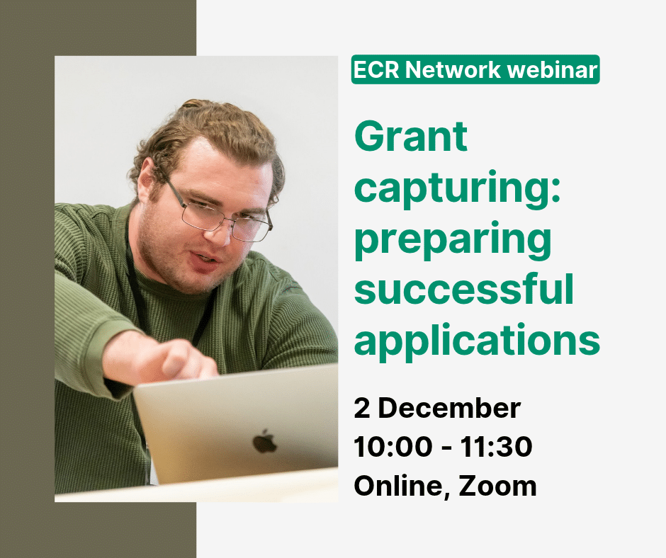 ECR Network webinar graphic